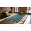 Antique Peking Chinese Allover Blue 1920s Rug
