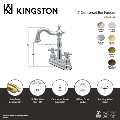 Robinet de bar Kingston