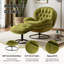Fauteuil d'appoint avec repose-pieds Anouk-34165140