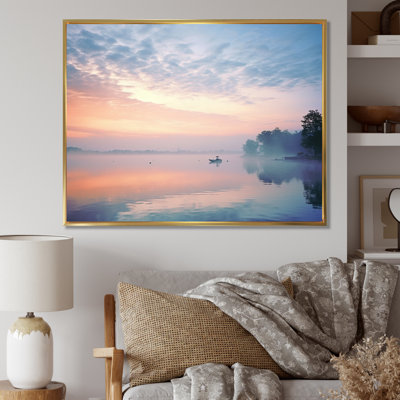 «Misty Morning Sky I» sur toile