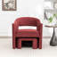 Fauteuil demi-tonneau avec repose-pieds Kyah-220945844