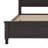 Carmena Retro Style Platform Bed-1331706509-1331706504