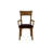 Ingrid 19.25'' H Upholstered Cherry Armchair-22354360-59696586