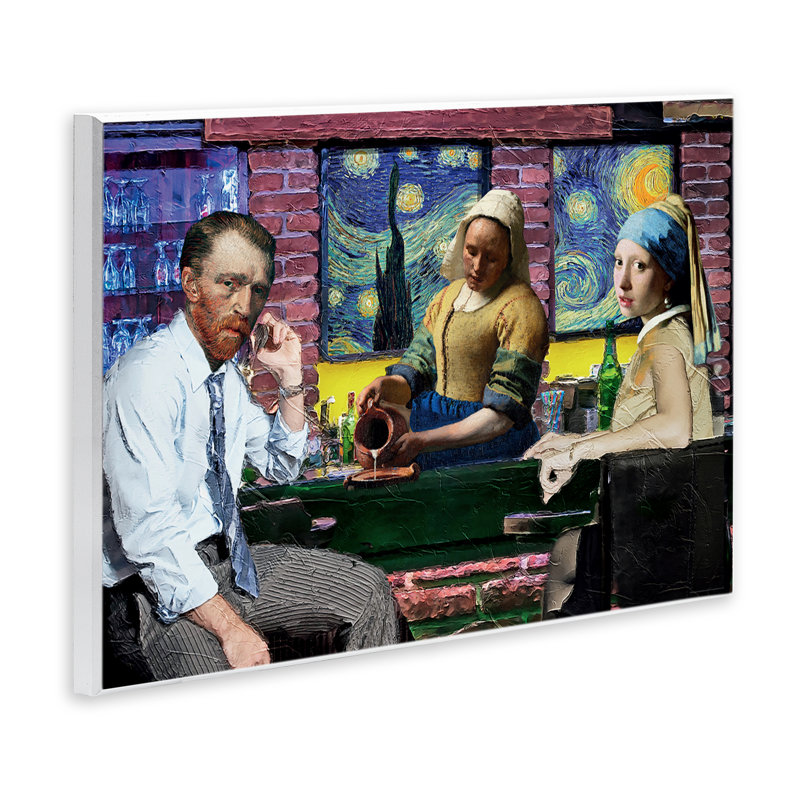 "Classic Paintings Gathered", art mural par Reinders, H 10 po x l 15 po
