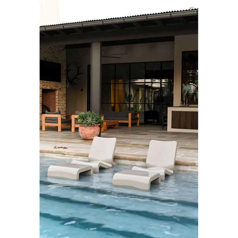 Line Outdoor Lounge Chair, Sandstone