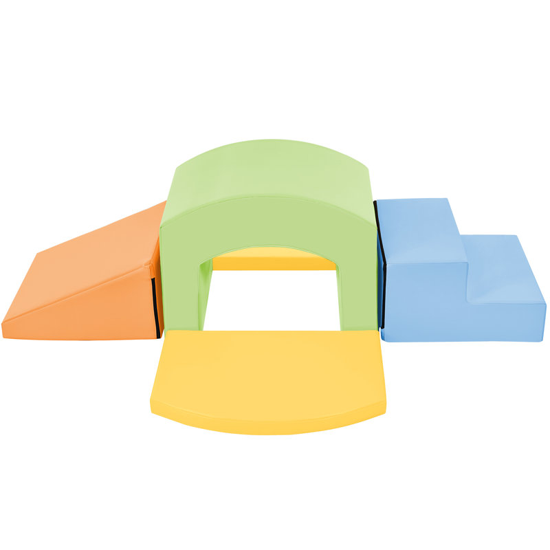 Ensemble de jeu en mousse souple pour tout-petits, grimpeur en mousse pour enfants, structure de jeu intérieure légère et active