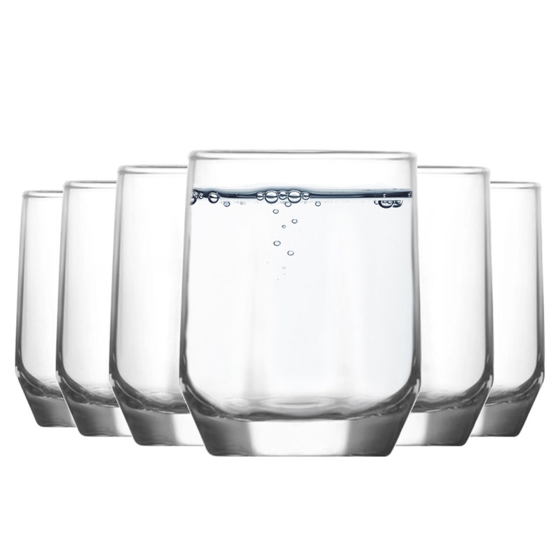 LAV - Diamond Tumbler Glasses, 12, 215ml