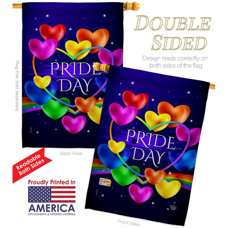 Double Sided 40'' H x 28'' W Polyester Kwanzaa House Flag
