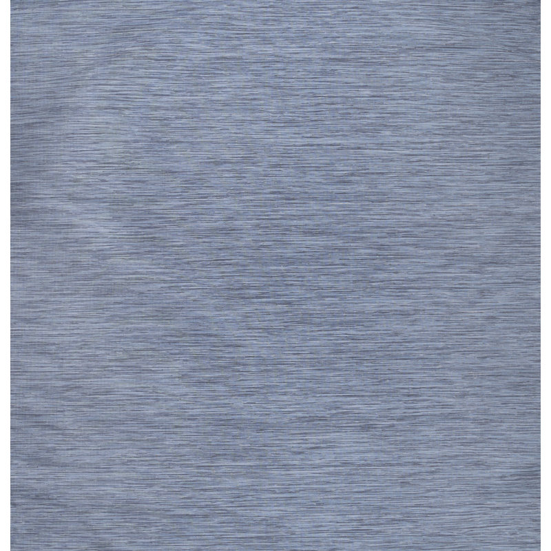 Tapis intérieur / extérieur bleu Amidon, Carré 6 pi 7 po