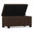 Dover 36"W Upholstered Contemporary Rectangular Storage Ottoman with Lift Top-538283811