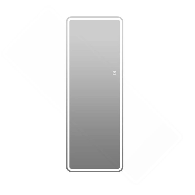 65"X24" Full Length Floor Mirror LED Wall Mounted Mirror With Lights, Dimming & 3 Color Modes