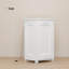Armoire pour panier à linge inclinable avec désodorisant à l'ozone
