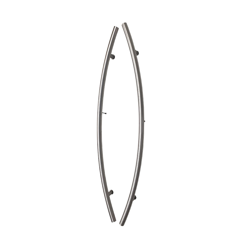 Poignée de porte élégante en demi-lune, H 1 po x l 7 po x P 60 po