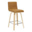 Werth 35,5 po H 4 tabourets de bar pivotants en bois-125262744-125262745