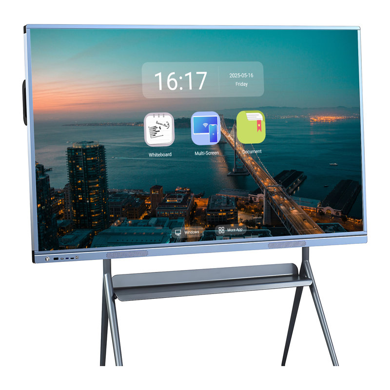 JYXCN Smart Board 86 Inch Interactive Whiteboard All-in-One, Touch Screen Computer with Dual System & Cloud Sharing - Suitable for Classroom, Office & Presentations?