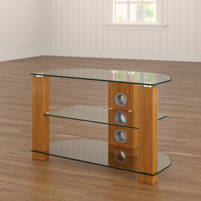 TV Stand, Oak, 50”H x 80”L x 40”W