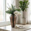 Vase sculptural en métal sculpté pour salon-712236725