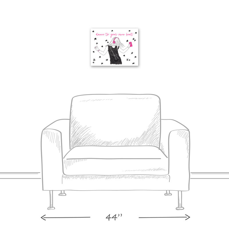 Impression sur toile tendue par battement Royst, H 11 po x l 14 po x P 1,25 po
