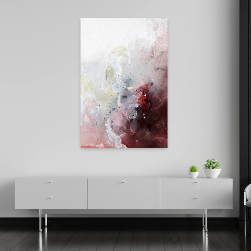 Still Water 7, art contemporain abstrait, H 60 po x l 40 po