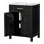 Meuble-lavabo 24 po avec lavabo en céramique