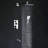 Crotone LED Digital Display 3 Way Shower System with Rainfall and Handheld Shower