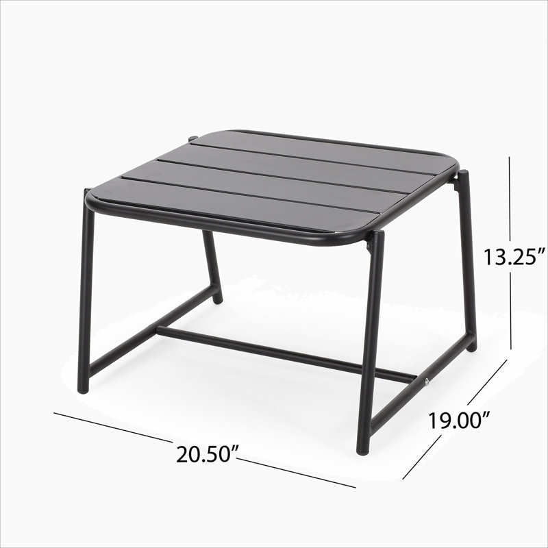 CONRAD  CHAT SET, Black