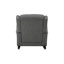 Chaise berçante en tissu