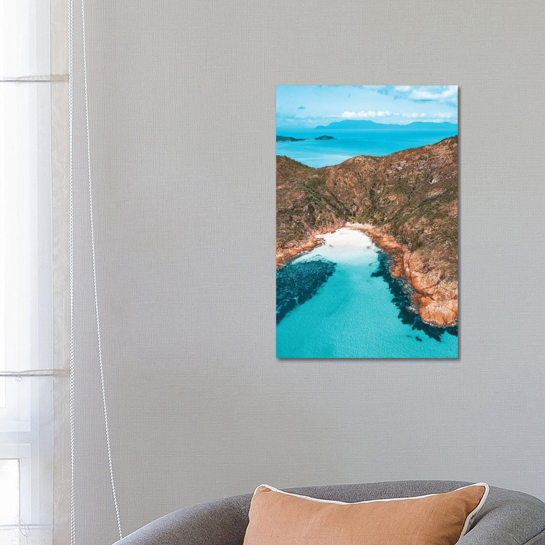 Secluded Island Bay by James Vodicka - Wrapped Canvas Gallery-Wrapped Canvas Giclée