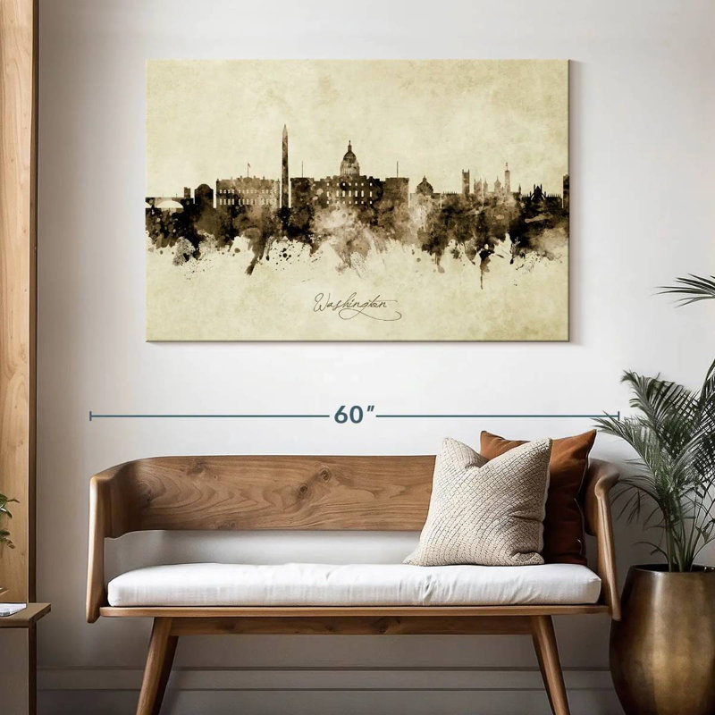 Skyline Sirci Washington DC II, H 32 po x l 48 po