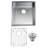 Single Bowl Stainless Steel Kitchen Sink-89109918