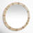 Brenham Solid Wood Round Wall Mirror