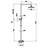 Triple Function Shower System Shower Systems Including Rainfall Showerheads And Handheld Showers Stainless Steel Shower Hose