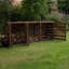 Urbanna 340cm W x 74.5cm D Solid Wood Log Store-36319620