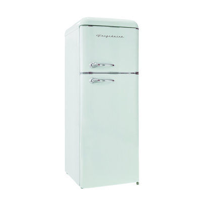 Frigidaire 7.5 Cu. Ft. Retro Refrigerator, Apartment Size Upright Fridge Freezer Combo