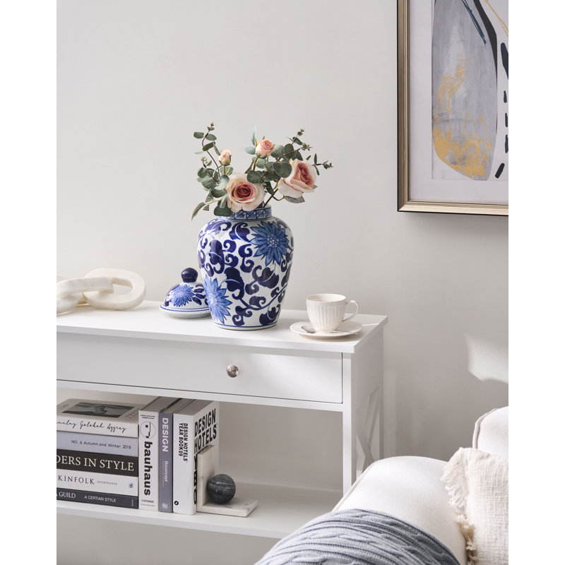 Handmade Porcelain Ginger Jar