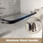 Tempered Glass With Explosion Proof Film,Aluminum Frame Double Sliding Shower Door,Stainless Steel Handle-112539444