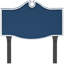 Colonial 1-Line Wall Address Plaque-2099913343-2099913326