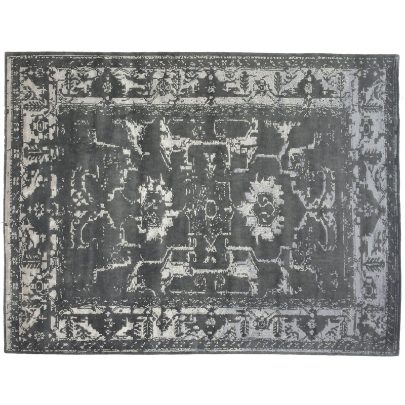 Erased One-of-a-Kind 9' X 11'7'' Area Rug