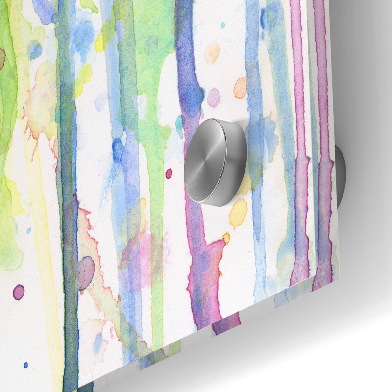«Rainbow Zebra» par Olga Shvartsur, H 36 po x l 24 po x P 0,2 po