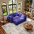 108.2" W 4 - Piece L Shape Upholstered Sectional Sofa Oversized 4-Seater Modular Sofa With Ottomans-473902263