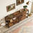 3-Tier Console Table Long Foyer Sofa Table with Storage Shelves-1435103069
