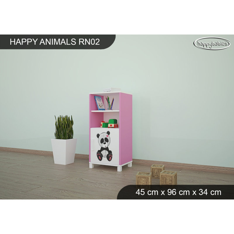 45cm W Animals Kids Cube, Pink