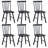 Phaong 17" Wide Mid-Century Modern Windsor Back Wood Modern Dining Chairs-1642914275