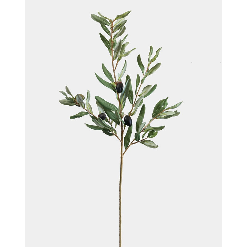 Branche de feuille d'olivier 33 po