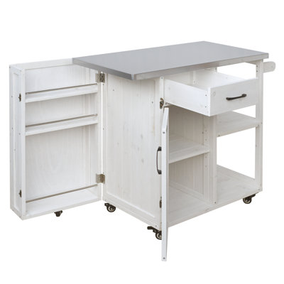Chariot de cuisine verrouillable pour l'extérieur
