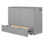 Lit escamotable avec tiroir et un ensemble de prises et ports USB, structure de poulie-1557927453-1557927452