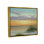 «Coastal Reeds Sunset Beach Shore» par Martin Figlinski - peinture à cadre flottant sur toile