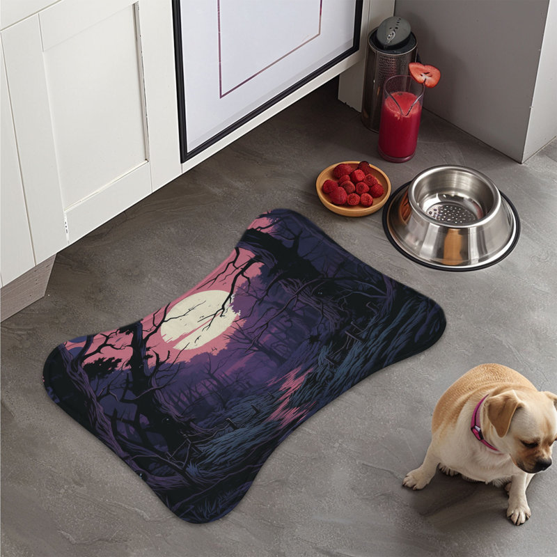 Tapis d'alimentation en os 1 pièce Creepy, XL (18 po)