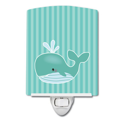 Whale Ceramic Night Light