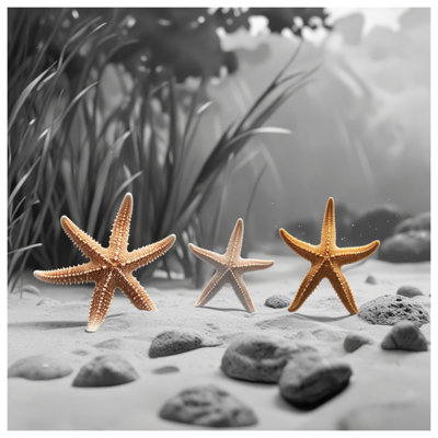 Rideaux de douche Starfish On Beach